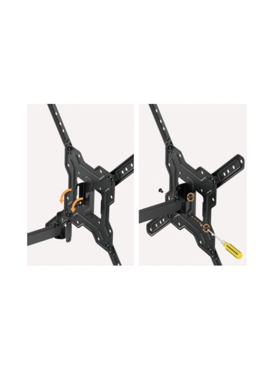 ტელევიზორის საკიდი: Vertex VX-TV-FM2365 Full-Motion TV Wall Mount 23"-65"