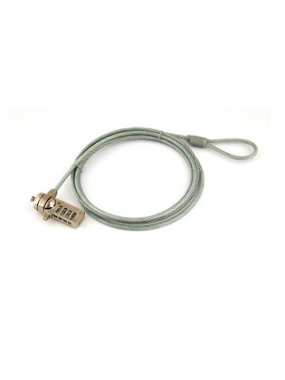 ნოუთბუქის ჩამკეტი: Gembird LK-CL-01 Cable lock for notebooks (4-digit combination)