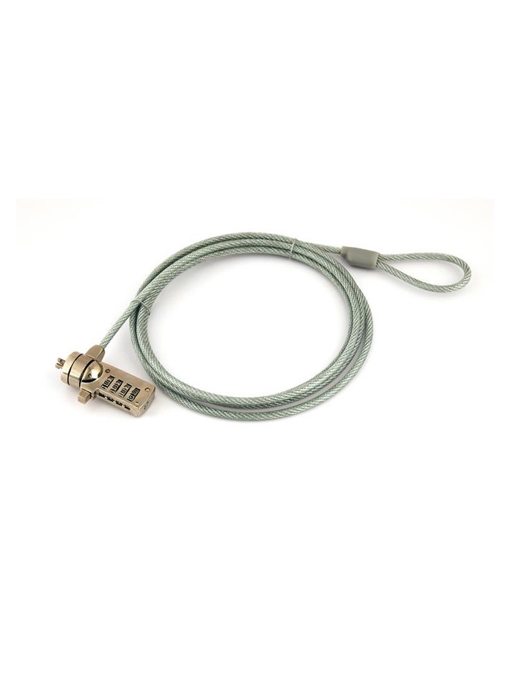 ნოუთბუქის ჩამკეტი: Gembird LK-CL-01 Cable lock for notebooks (4-digit combination)