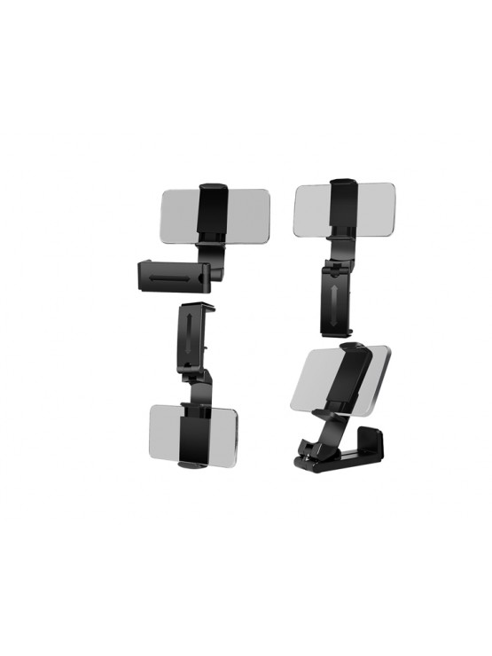 სმარტფონის სამაგრი: Logilink AA0169 Fold- & Clampable Smartphone Holder for 4.7-6.9" 360° Rotatable Black