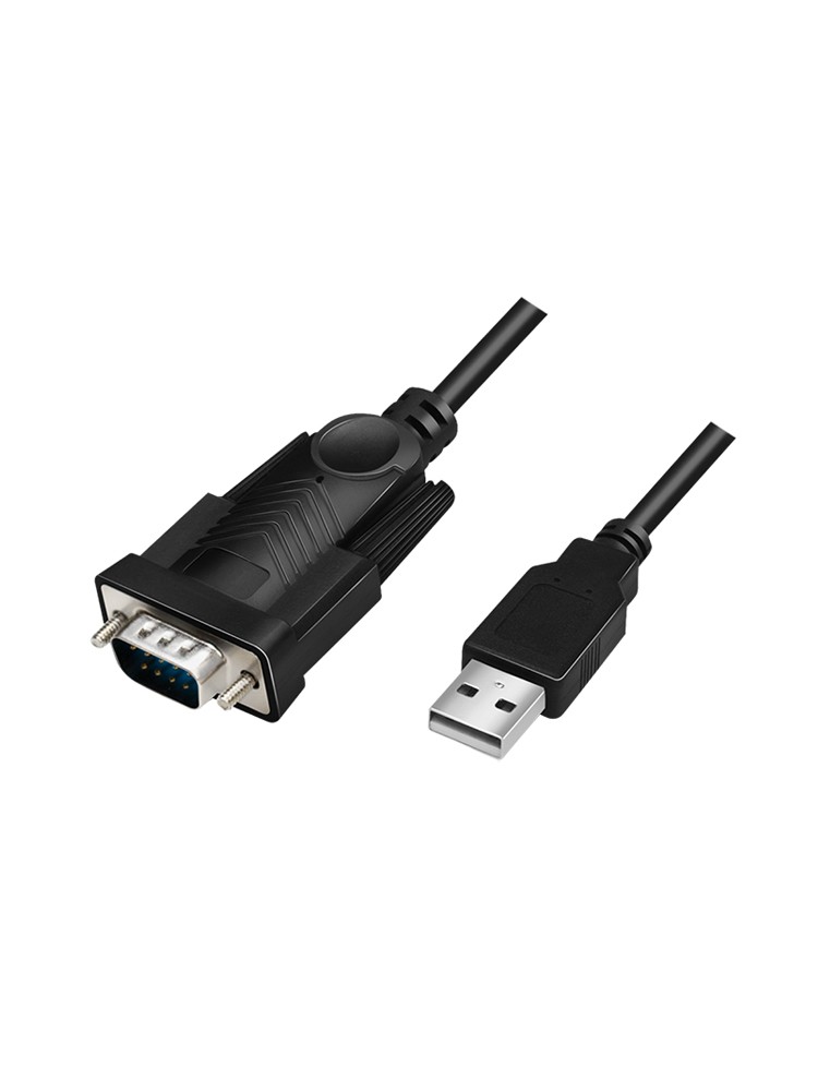 კაბელი: Logilink AU0048A USB 2.0 to Serial Cable Black 1.5 m