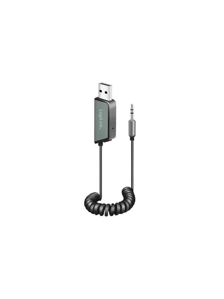 ადაპტერი: Logilink BT0065 Wireless Audio Receiver for Vehicles With 3.5mm AUX & USB Connector