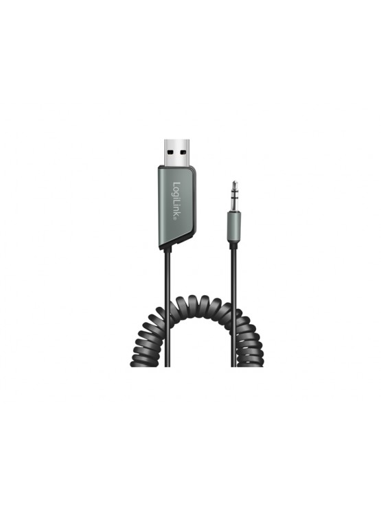 ადაპტერი: Logilink BT0065 Wireless Audio Receiver for Vehicles With 3.5mm AUX & USB Connector
