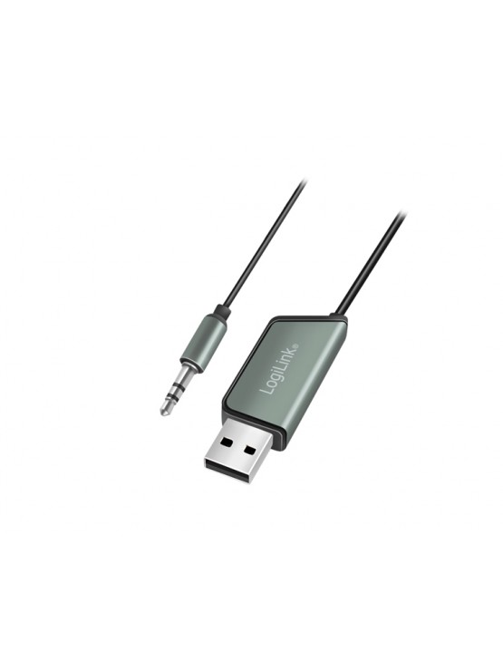 ადაპტერი: Logilink BT0065 Wireless Audio Receiver for Vehicles With 3.5mm AUX & USB Connector