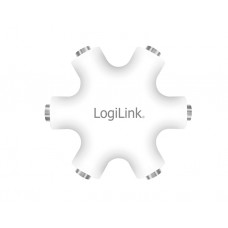 ადაპტერი: Logilink CA1088 Audio Adapter 3.5 mm 3-Pin/F to 5x 3.5 mm 3-Pin/F White