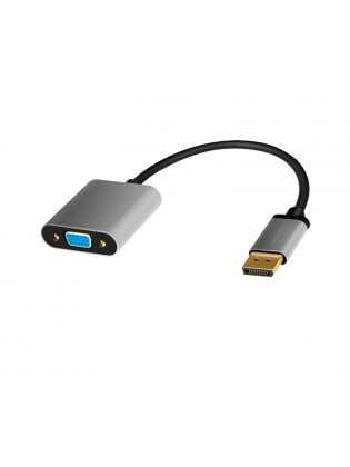 ადაპტერი: Logilink CDA0109 FHD/60Hz DisplayPort to VGA Adapter Black/Grey 0.15m