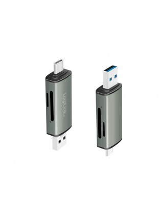 ბარათის წამკითხველი: Logilink CR0043 USB 3.2 Gen1 card reader for SD and microSD card