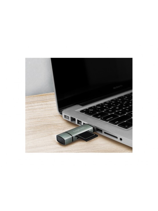 ბარათის წამკითხველი: Logilink CR0043 USB 3.2 Gen1 card reader for SD and microSD card