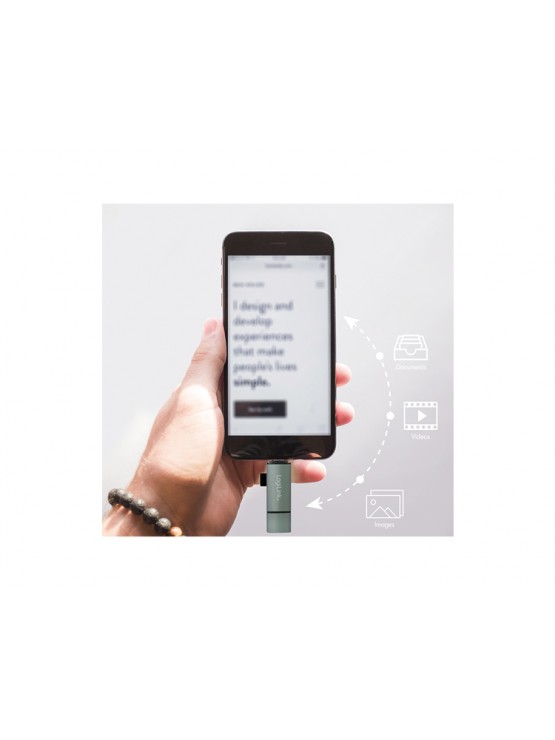 ბარათის წამკითხველი: Logilink CR0043 USB 3.2 Gen1 card reader for SD and microSD card