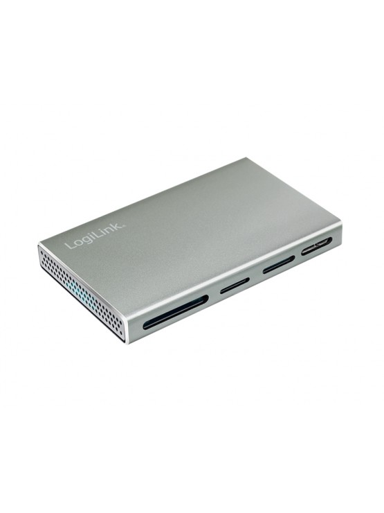 ბარათის წამკითხველი: Logilink CR0048 USB 3.2 Gen1 5-in-1 Card Reader Aluminum Silver