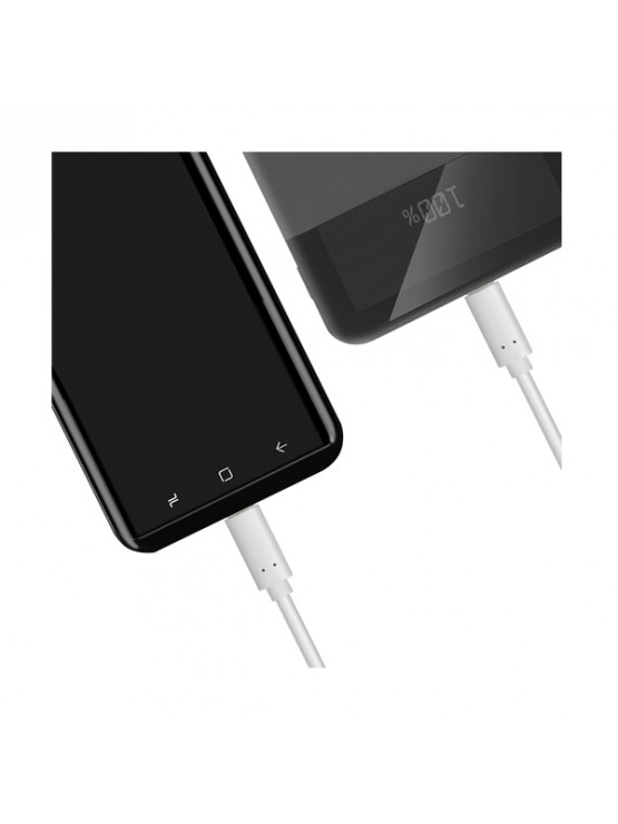 კაბელი: Logilink CU0131 USB Type-C 4K/60Hz White 1m 100W Up to 10 Gbps