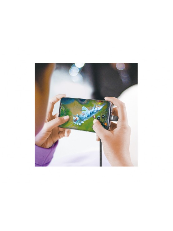 კაბელი: Logilink CU0192 USB Type-C Gaming Cable with U-Shaped Plug 1m