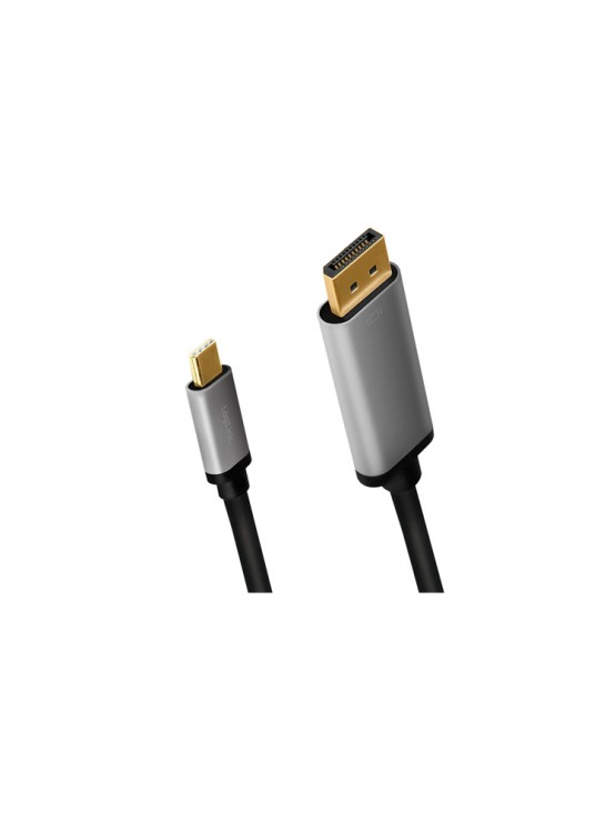 კაბელი: Logilink CUA0100 USB-C to DisplayPort 4K/60Hz Cable Adapter 1.8m