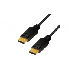 კაბელი: Logilink CV0121 8K/60Hz DisplayPort Cable Black 3m