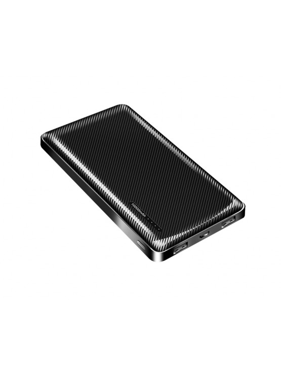 დამტენი: Logilink PA0328RF Powerbank 10.000 mAh 2xUSB-A/USB-C with fast charging Black