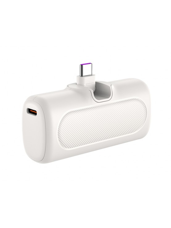 დამტენი: Logilink PA0349W 5000 mAh 2xUSB-C Quick Charge Function Power Bank White