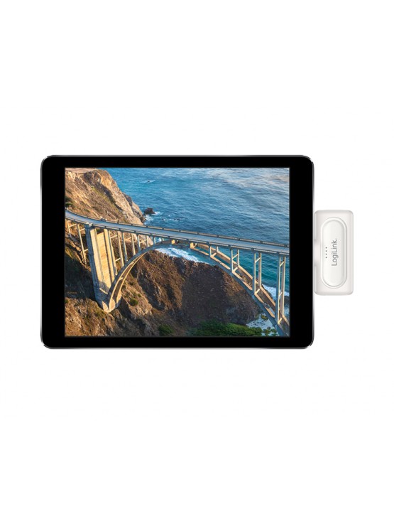 დამტენი: Logilink PA0349W 5000 mAh 2xUSB-C Quick Charge Function Power Bank White