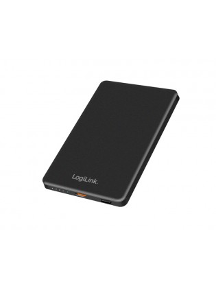 დამტენი: Logilink PA0352 Magnetic Power Bank 5.000 mAh USB-C PD 15^W Black