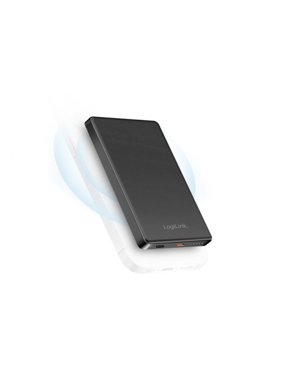 დამტენი: Logilink PA0352 Magnetic Power Bank 5.000 mAh USB-C PD 15^W Black