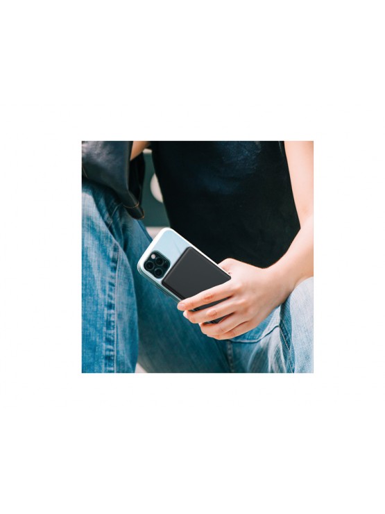 დამტენი: Logilink PA0352 Magnetic Power Bank 5.000 mAh USB-C PD 15^W Black
