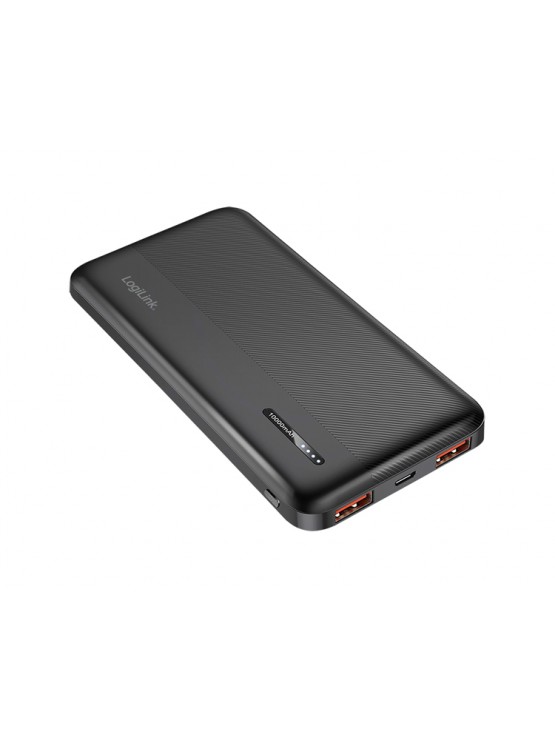 დამტენი: Logilink PA0372 10.000 mAh PD 20W Power Bank Black