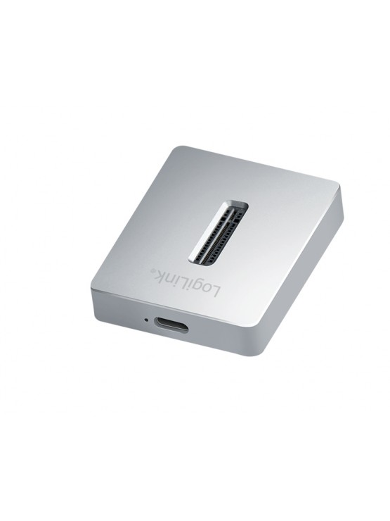 დოქ სადგური: Logilink QP0034 1-Port USB 3.2 Gen2 10 Gbit/s M.2 NVMe (PCIe) Docking Station Aluminium