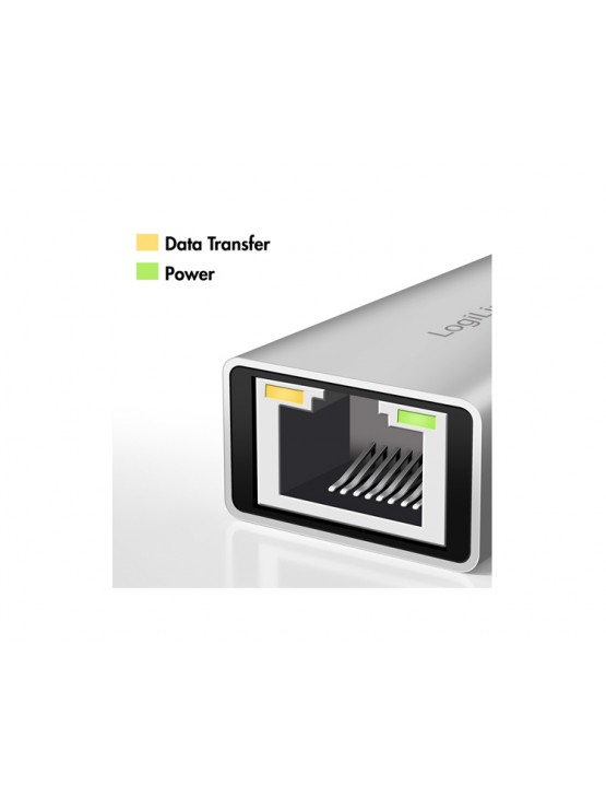 ადაპტერი: Logilink UA0422 USB-A/-C to 2.5G Ethernet Adapter Grey