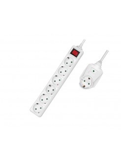 დენის ადაპტორი: Logilink LPS274 Socket outlet 7-way + switch 2m