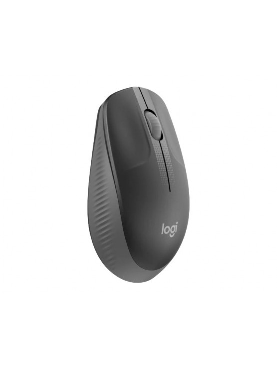 მაუსი: Logitech M190 Full-Size Wireless Mouse Dark Grey - 910-005905