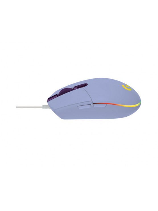 მაუსი: Logitech G203 LIGHTSYNC Wired Gaming Mouse Lilac - 910-005853