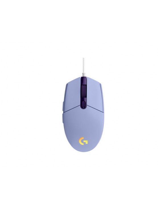 მაუსი: Logitech G203 LIGHTSYNC Wired Gaming Mouse Lilac - 910-005853