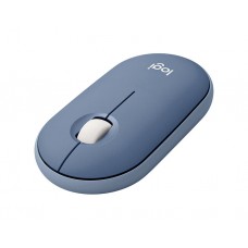 მაუსი: Logitech Pebble M350 Wireless Bluetooth Mouse Blueberry - 910-006753