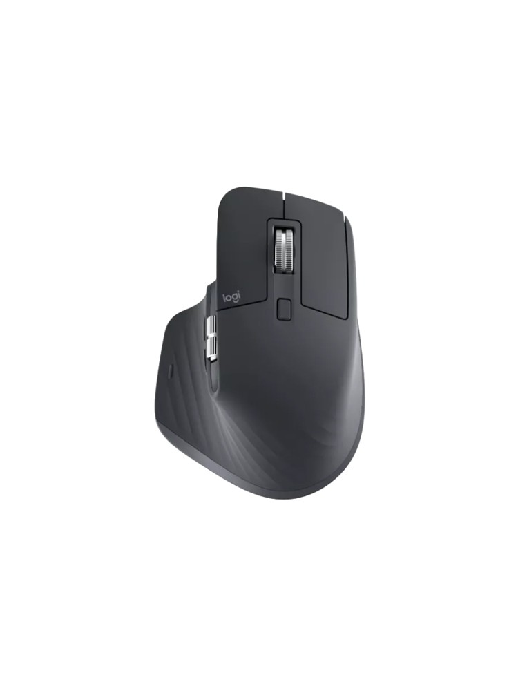 მაუსი: Logitech MX Master 3S Performance Wireless Bluetooth Mouse Graphite - 910-007501