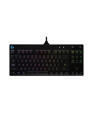 კლავიატურა: Logitech G PRO RGB Mechanical Gaming Keyboard Black - 920-009393