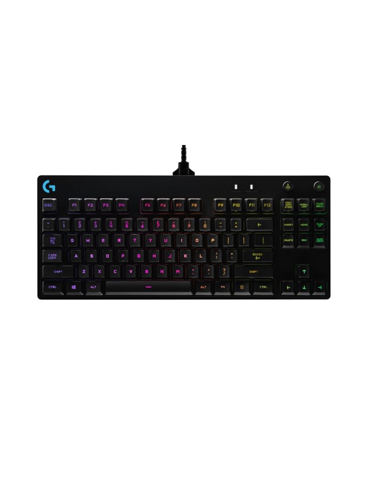 კლავიატურა: Logitech G PRO RGB Mechanical Gaming Keyboard Black - 920-009393