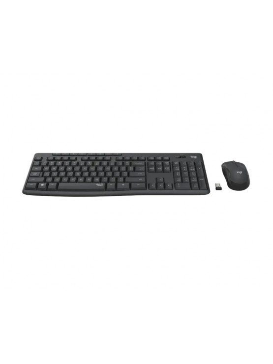 კლავიატურა-მაუსი: Logitech MK295 Silent Wireless Keyboard and Mouse Combo EN/RU Graphite - 920-009807