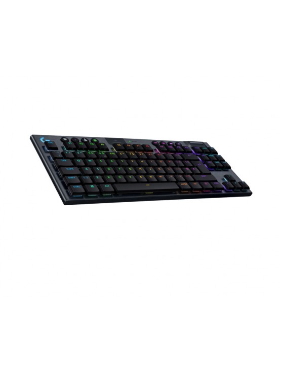 კლავიატურა: Logitech G915 X LIGHTSPEED TKL RGB Wireless Gaming Keyboard Black - 920-012721