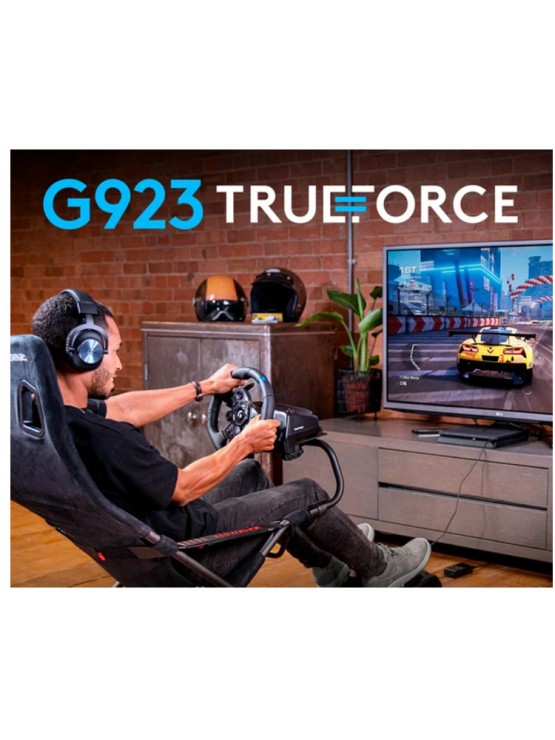 საჭე: Logitech G923 TRUEFORCE Racing wheel Black - 941-000149