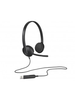 ყურსასმენი: Logitech H340 Computer Headset USB Black - 981-000475