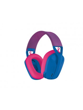 ყურსასმენი: Logitech G435 LIGHTSPEED Wireless Gaming Headset Blue/Raspberry - 981-001062