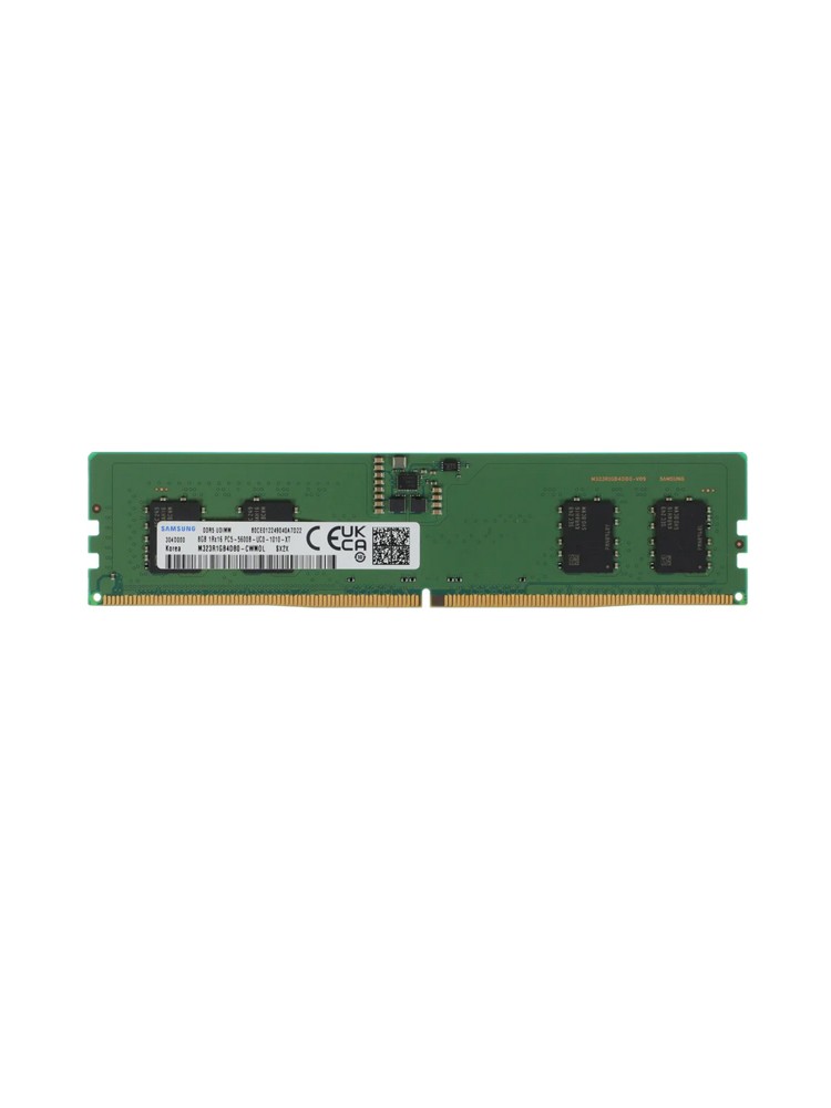 ოპერატიული მეხსიერება: Samsung DDR5 8GB 5600MHz UDIMM - M323R1GB4DB0-CWM