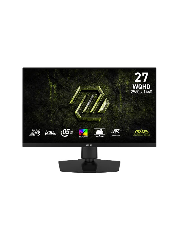 მონიტორი: MSI MAG 274QPF E20 27" WQHD IPS 200Hz 2xHDMI DP USB-C - 9S6-3CF69T-011