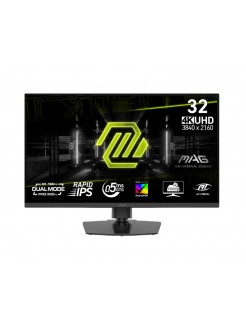 მონიტორი: MSI MAG 322URDF E16 31.5" 4K UHD IPS 160Hz 0.5ms 2xHDMI DP USB - 9S6-3DD89T-012