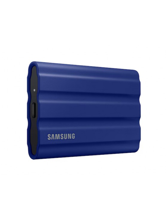 გარე მყარი დისკი: Samsung Portable SSD T7 Shield 1TB USB 3.2 Gen 2 Blue - MU-PE1T0R/EU