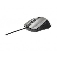 მაუსი: Gembird MUS-4B-01-BS Wired optical mouse black/silver