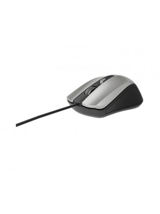 მაუსი: Gembird MUS-4B-01-BS Wired optical mouse black/silver