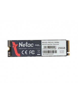 მყარი დისკი: NETAC N930E Pro 256GB  SSD M.2 2280 PCIe Gen 3 x4 M.2 - NT01N930E-256G-E4X