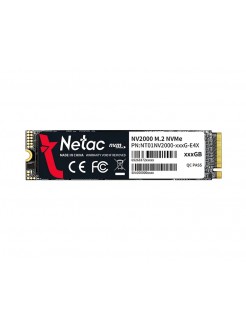 მყარი დისკი: NETAC NV2000 256GB SSD M.2 PCIe 3.0 x4 NVMe - NT01NV2000-256-E4X