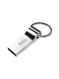ფლეშ მეხსიერება: NETAC U275 64GB USB 2.0 Flash Drive Silver - NT03U275N-064G-20SL