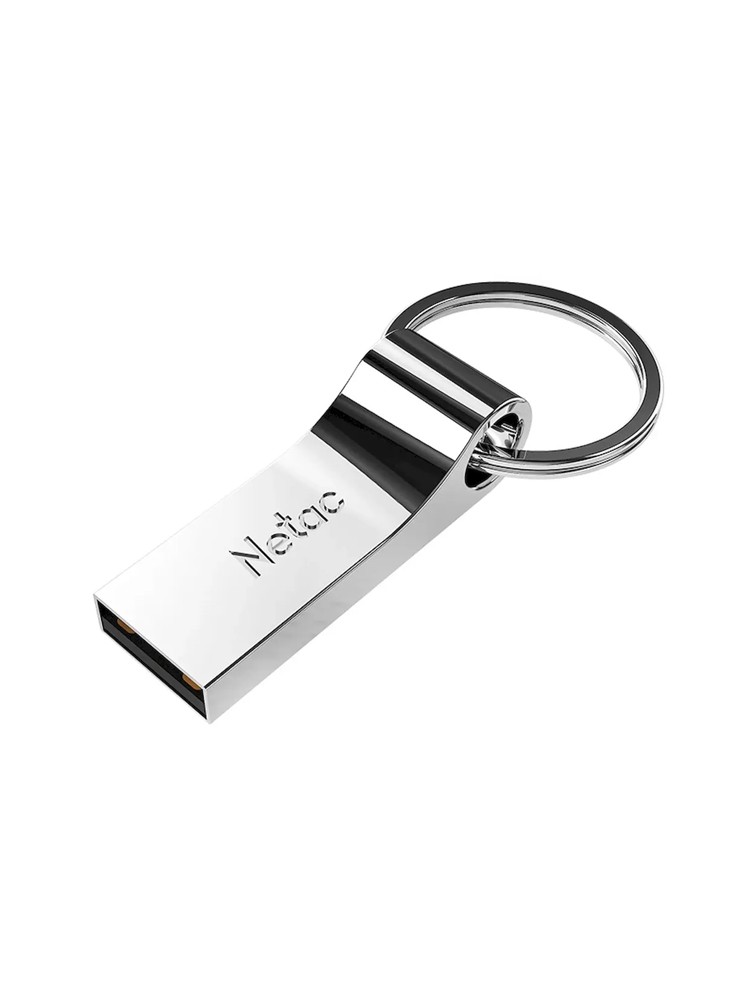 ფლეშ მეხსიერება: NETAC U275 64GB USB 2.0 Flash Drive Silver - NT03U275N-064G-20SL